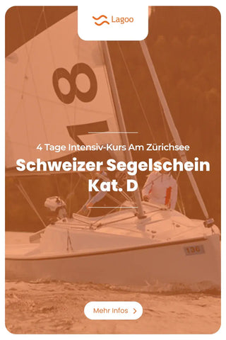 Sailing license Cat. D Intensive examination course 4 days Fri - Mon Lake Zurich Lachen SZ 
