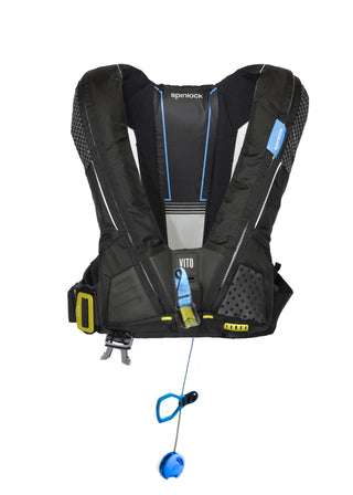 Spinlock Deckvest VITO Hammar 170N mit HRS System und Harness, schwarz