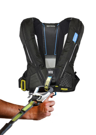 Spinlock Deckvest VITO Hammar 170N mit HRS System und Harness, schwarz